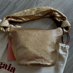 NEW Cult Gaia Metal Mesh shoulder bag